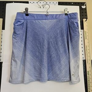 Adidas Women's Light Blue Mini Skirt
